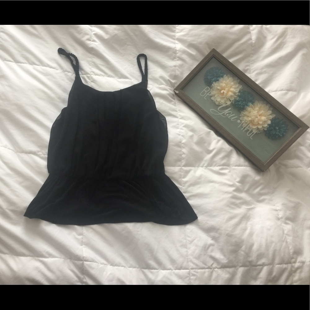 Express peplum style tank